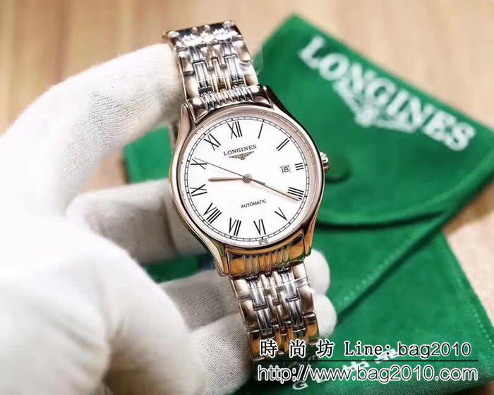 LONGINES浪琴 經典律雅系列 男士自動機械腕表 WSS2286